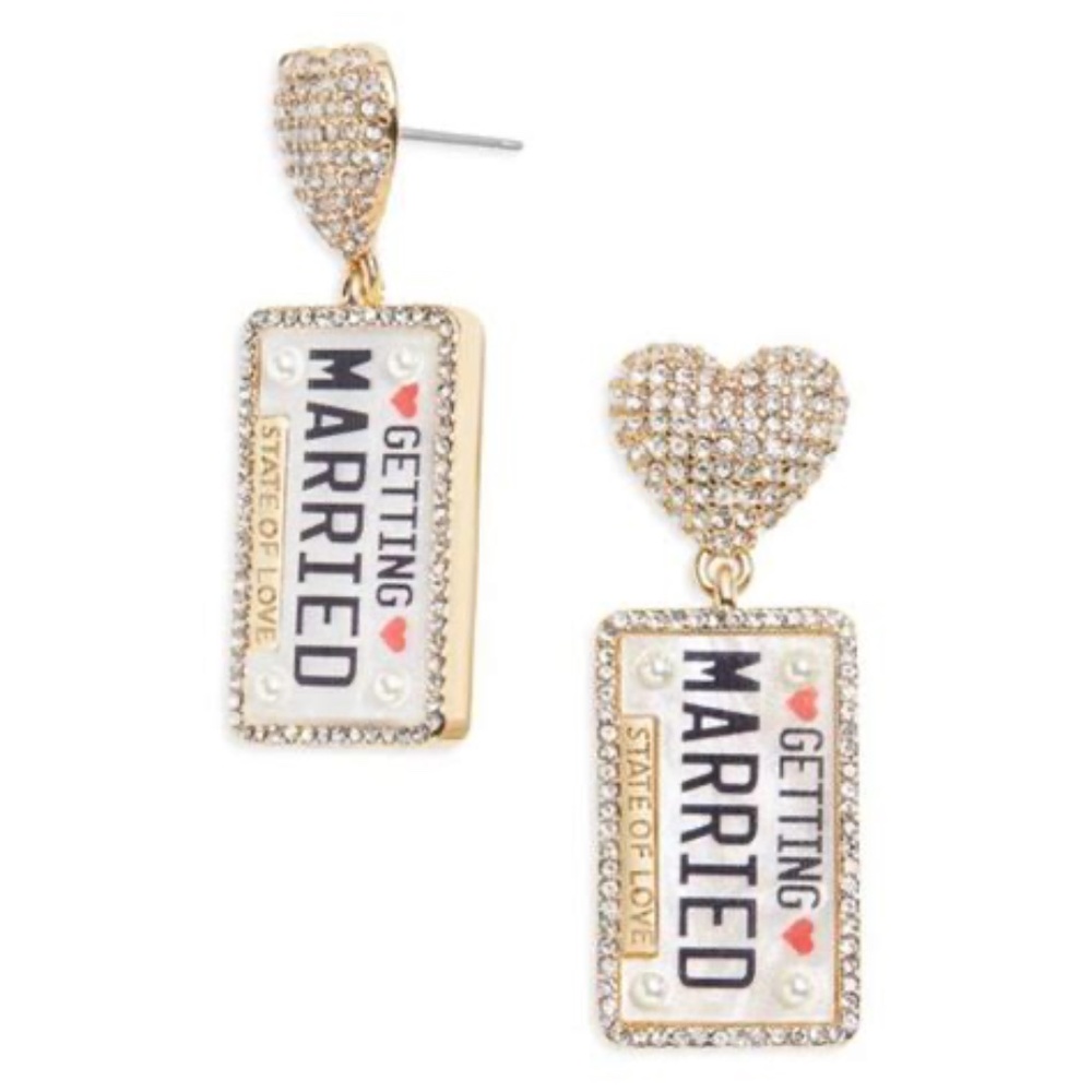 Getting Married Earrings